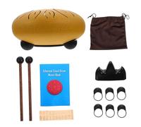 ULDIGI 1set Tamburo Etereo Carbonio Da Strumento Di Percussione Portatile Per Educazione Musicale e Riabilitazione Mentale