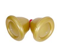 ULDIGI 2 Pezzi Arco Gonfiabile Gigantesca Decorazione Natalizia Gonfiabile Jingle Bells All'aperto Con Fiocchi Decoro Natalizio Esplosivo Campana Di Natale Golden