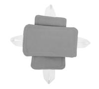 ULDIGI 2 pezzi Cuscinetti Fermiporta Silenziatori per Porte da Camera Antirumore Senza Foratura Riduzione Rumore Sbattimento Facili da Installare su Pomolo Protezione Superficie