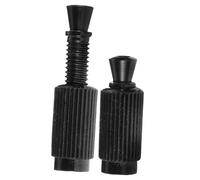 ULDIGI 2 Pezzi Inserti e Perni per Ponte Tremolo Doppio per Chitarra Elettrica Montaggio Robusto in Nero Accessori per Tremolo
