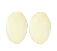 ULDIGI 2 Pezzi Pelli Per Tamburo Africano Da 35 Cm in Pelle Di Capra Naturale, Leggeri e Resistenti, Accessori Per Strumenti Musicali e Percussioni, Adatti Per Sostituzione e Uso Prolungato