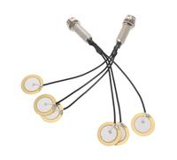 ULDIGI 2 pezzi Pickup Kalimba con Sensore Piezoelettrico ad Alta Sensibilità Contatto Riduce Rumore Amplificatore Sonoro per Chitarra Violino Ukulele e Banjo Adesivo Autocollante