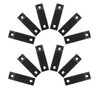 ULDIGI 20 Pezzi Protezioni per Gambe Sedie da Ufficio in Gomma Antiscivolo a Forma di Barca, Cuscinetti Protettivi per Pavimenti in Legno Duro, Moquette e Piastrelle, Facile