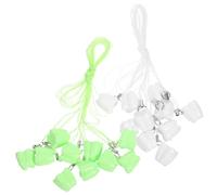 ULDIGI 20pezzi Scatola Per Denti Da Latte Per Ragazzo Ragazza Contenitore Per Memorie Dentali Perfetta Per Feste e Scuola Design Creativo e Pratico Confezione Da Bianchi e Verdi