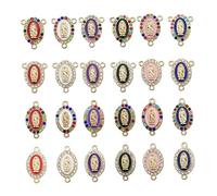 ULDIGI 24 pezzi Charms in Lega per Gioielli Fai da Te Pendenti Piccoli per Collane e Orecchini Accessori Resistenti e Facili da Usare per Creazioni Artigianali