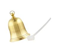 ULDIGI 2pezzi Campane Di Buddha in Rame Classico Con Martello in Plastica Ornamenti Fengshui Per Casa e Decorazioni Spirituali Artigianato in Rame Di Alta Qualità Per Ufficio e Tempio
