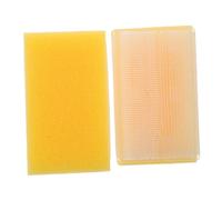 ULDIGI 2pezzi Spazzola Sensoriale Per Capelluto Di Ragazzo Ragazza Ragazza in Spugna Morbida Scrubber Per Bagno Strumento Di Stimolazione Sensoriale Per Ragazzo