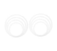 ULDIGI 2sets Anelli Di Smorzamento Per Rullante Accessori Per Batteria Regolabili e Portatili Per Iniziare Suonare Compatibile Con Rullanti