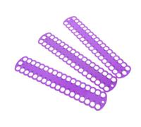 ULDIGI 3 Pezzi Organizzatore Fili Ricamo in Plastica 37 Fori per Cucito | Compatto e Portatile, Struttura Robusta, Uso Versatile, per Ricamo e Lavori di Cucito