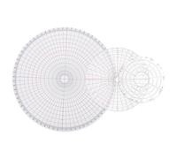 ULDIGI 3 Pezzi Strumenti di Centratura per Tornio Ceramica Righello Divider Rotondo in Acrilico Trasparente per Disegno Ceramico e Scultura Argilla