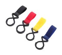 ULDIGI 4 pezzi Ganci Passeggino Regolabili Multifunzione per Accessori Ragazzo Ragazza Portaborse e Carrozzine Facili da Installare e Rimuovere Capacità Adatti anche Sedie Rotelle