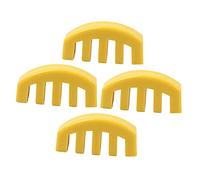 ULDIGI 4pezzi Sordina Per Violino Gomma Silenziatore Professionale Per Pratica e Esercitazione Resistente e Flessibile Per Uso Notturno Accessorio Per Strumenti Musicali