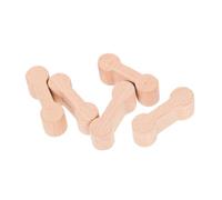 ULDIGI 5 Pezzi Clip in Legno per Binari Trenino Connettori Robusti e Leggeri per Accessori Divertenti per Costruzione Tracce Ferroviarie Stimola Manualità e Creatività per Giochi e Feste