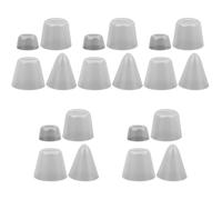 ULDIGI 5 Set bocchino per ocarina strenne strenna flute cappello di flauto copri bocchino per sax contralto forniture per la pratica del flauto tappo per bocchino per flauto Gel di silice