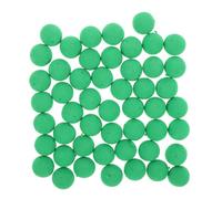 ULDIGI 50 Pezzi Perle Galleggianti da Pesca in Schiuma 12mm Verde Chiaro | Linee Stopper, Montaggio Rig Rapido, Visibilità Alta All'alba, Uso in Acqua Fresca
