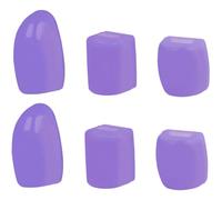 ULDIGI 6 Pezzi Copri Chiavi Laterali per Sassofono in Silicone Professionale Cuscinetti Protettivi Piccoli e Resistenti Accessori Saxophone Parts per Riparazione e Sostituzione