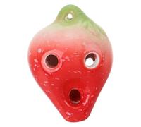 ULDIGI 6foro Ocarina Di Fragola Professionale Ceramica Per Ragazzo Ragazza Strumento Musicale Creativo Per Insegnamento e Sviluppo Musicale Giocattolo Sicuro e Durevole Per Scuole e