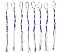 ULDIGI 8 Pezzi Nappe Tzitzit a Clip Nappe Alte Ebraiche Della Sinagoga Accessori Religiosi Ebrei Sostituzione Frangia Alta Corde Di Tessuto Tzitzit