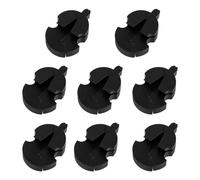 ULDIGI 8 pezzi Sordina Violino in Gomma Muto Pratica Professionale Flessibile e Durevole per Principianti Accessorio Riduttore Volume per Violino