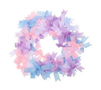 ULDIGI 80 Pezzi Mini Fiocchi per Artigianato Piccoli Fiocchetti Colorati Rosa Azzurro Bianco per Decorazioni Natalizie Accessori Capelli Bambine e Donne Fiocchi per Regali e Abbigliamento