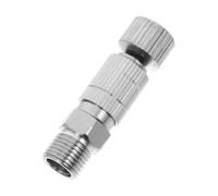 ULDIGI Adattatore Connettore Aerografo a Sgancio Rapido 1/8" Filettatura Esterna e Interna, Giunto di Disconnessione per Tubo Aria, Raccordo Compatto per Uso Professionale Artigianale