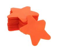 ULDIGI Adesivi Rimovibili e Guida Chiara 48 a Forma di Stella per Pavimenti 48 Pezzi in Nylon e Poliestere, 4 Pollici Facile Installazione per Spazi Ufficio e Gruppi di Seduta