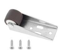 ULDIGI Barn door trolley rollers in TPE rubber with support wheel system, low profile design for home environment sliding doors Colore Casuale