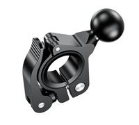ULDIGI Base di Montaggio a Sfera in Lega di Alluminio 17 Mm per Supporto Telefono per Bicicletta e Veicoli a Motore, Adattatore Manubrio Resistente All’usura per Scooter, Mtb e Atv