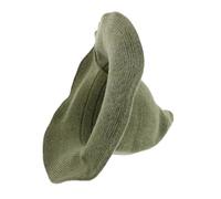 ULDIGI Cappello da Strega Verde in Lana a Cono e Larga, Caldo e Traspirante, per Cosplay e Eventi Autunnali e Invernali