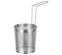 ULDIGI Cestello per Pasta e Scolapasta in Acciaio Inox Pieghevole, Cestelli per Cuocipasta e Filtraggio, Accessorio per Cucina Casalinga