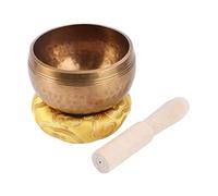 ULDIGI Ciotola Sonora Ciotola Canto Meditazione in Rame Con Guarnizione E Bastoncino Di Legno