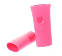 ULDIGI Copri Microfono in Silicone Antiscivolo per Microfono Wireless Bbs U-666b, Protezione Completa per Palco e Ktv, Custodia Rosa Resistente e Pratica