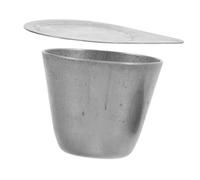 ULDIGI Crogiolo in Nichel Coperchio Resistente alle Alte Temperature per Laboratori Fusione Metalli e Analisi Termica Superficie Liscia Facile da Pulire Strumento Versatile per