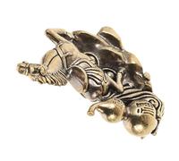 ULDIGI Decorazione Per Auto Con Cavallo In Ottone Statuetta Di Cavallo Portafortuna Statuette Di Cavalli In Miniatura Della Pace E Della Gioia