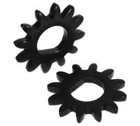 ULDIGI Ingranaggi per Macchina Pasta Nera in Ferro, Set 2 Pezzi per Parti di Ricambio e Taglio Spaghetti in Cucina