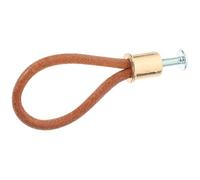 ULDIGI Maniglia Corda in Pelle 2.56X0.59X0.47In per Armadi e Cassetti, Pomolo Rustico per Mobili Tradizionali, Adatta a Cucina, Bagno e Porte da Soffitta