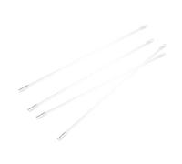 ULDIGI Maniglia Per Tende Verticali Trasparente Da 17, Asta in Plastica Per Apriscatole, Set Da 4 Pezzi Per Sostituzione Bastoni Ciechi, Installazione Rapida Per Uso Domestico