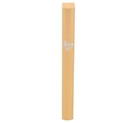 ULDIGI Mezuzah Decor in Alluminio Dorato per Porta Design per Casa Ebraica Decorazione Tradizionale con Pergamena per Benedizione Ebraica Facile da Installare per Matrimoni e