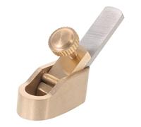 ULDIGI Mini Pialla per Legno Manuale da 8 MM in Ottone, Utensile Compatto per Costruzione Violini, Piallatrice Portatile per Attrezzi Fai da Te e Riparazioni