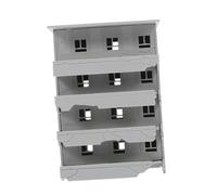 ULDIGI Modello Di Edificio Residenziale Casa In Rovina Decorazione Fai Da Te Scena Per Tavolo Di Sabbia Fai Da Te Mini Edificio Danneggiato Casa Danneggiata In Rovina