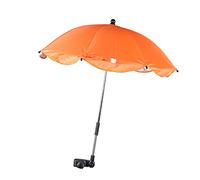 ULDIGI Ombrello Da Passeggio Per Protezione Uv Ombrello Rimovibile Per Carrozzina e Colore Arancione