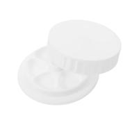 ULDIGI Palette per Pittura con Coperchio Vassoio Plastica con Scomparti per Miscelare Acquerelli Gouache e Olio Palette da Viaggio con Coperchio Sigillante per Conservare Colori Umidi