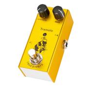 ULDIGI Pedale Effetti Tremolo per Chitarra Elettrica True Bypass, Design Unico in Lega Gialla, Dispositivo Fine-tuning per Minimizzare la Perdita di Tono, per Chitarristi