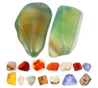 ULDIGI Pietre Colorate per Acquario Sassolini Decorativi Lisci per Ornamento Acquario e Paesaggio Marino Rocce Resistenti per Decorazione Vasca Pesci