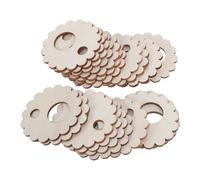 ULDIGI Porta Filo da Ricamo in Legno 100 Pezzi, Organizzatore Bobine per Punto Croce Compatto e Resistente, Contenitore per Fili da Cucito e Lavori Artigianali, per Studio e Laboratorio