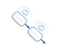 ULDIGI Porta Salviette Contenitore Portatile Umidificate Ragazza Ragazzo 2 Pezzi per e e Comodo in Pp Blu, Leggero da Appendere alla Culla Viaggi e Uso Quotidiano