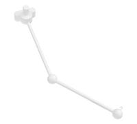 ULDIGI Portacampanello per lettino per bambini grucce Culla culle supporto campana presepe braccio mobile campana presepe kit mobile per bambini campanello per presepe lega di alluminio