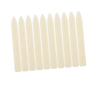 ULDIGI Set 10 Pezzi Pieghetta in Plastica Beige, Strumento per Piegare e Cordonare Carta, con Manico Ergonomico, per Origami e Lavori di Carta