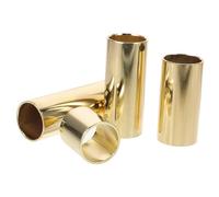 ULDIGI Set 4 Pezzi Slide per Chitarra in Metallo, Anello Scorrevole Professionale per Chitarra Elettrica e Acustica, Protezione Dita per Musicisti di Blues e Country