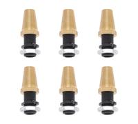 ULDIGI Set 6 Pezzi Morsetti per Cavi in Rame Filetto M10, Pressacavi Resistenti All’usura per Lampade a Sospensione, per Arredamento Moderno e Fai da Te